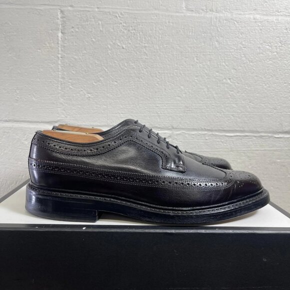 Florsheim Imperial 90161 Black Leather Wingtip Oxford Dress Shoes Men\'s 7.5 D main image 10